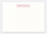 Microsoft Outlook Auto Response Notecards
