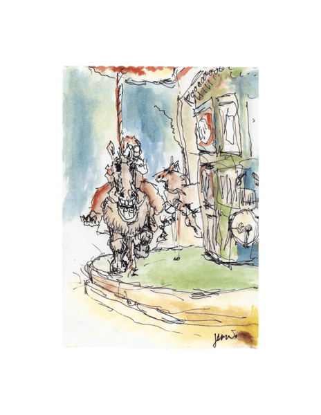 Paris carousel - Jerry Garcia - Studio Series