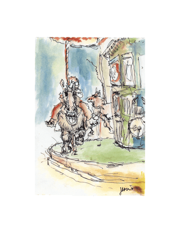 Paris carousel - Jerry Garcia - Studio Series