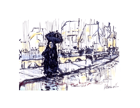 Paris in the rain - Jerry Garcia - Studio Series