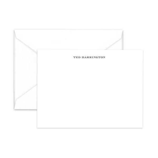 CUSTOM ENGRAVED NOTE CARDS