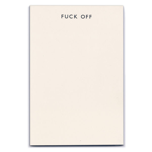 FUCK OFF Notepad