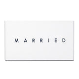 MARRIED/ENGAGED Calling Card