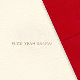 FUCK YEAH SANTA! Special Edition N'East Style x TERRAPIN Holiday Card