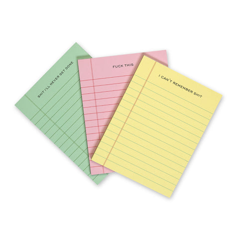 Stressed AF Notepad Kit