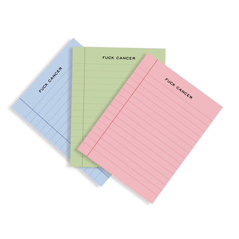 Fuck Cancer Notepad Kit