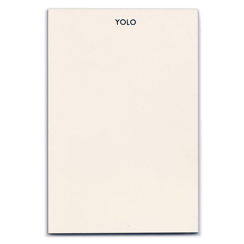 YOLO Notepad